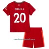 Conjunto (Camiseta+Pantalón Corto) Liverpool Diogo Jota 20 Primera Equipación 2021/22 - Niño